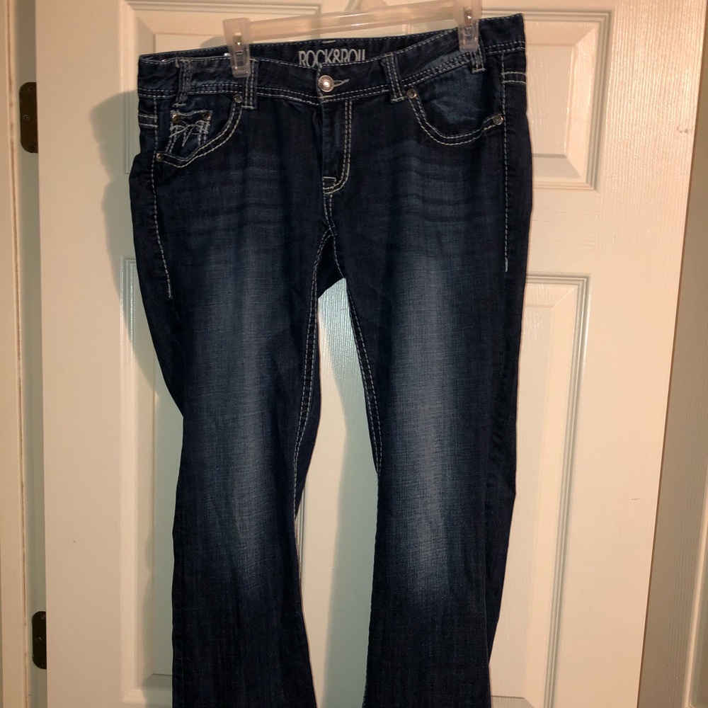 Rock & Roll Cowgirl Women’s Jeans - Size 34W/34L